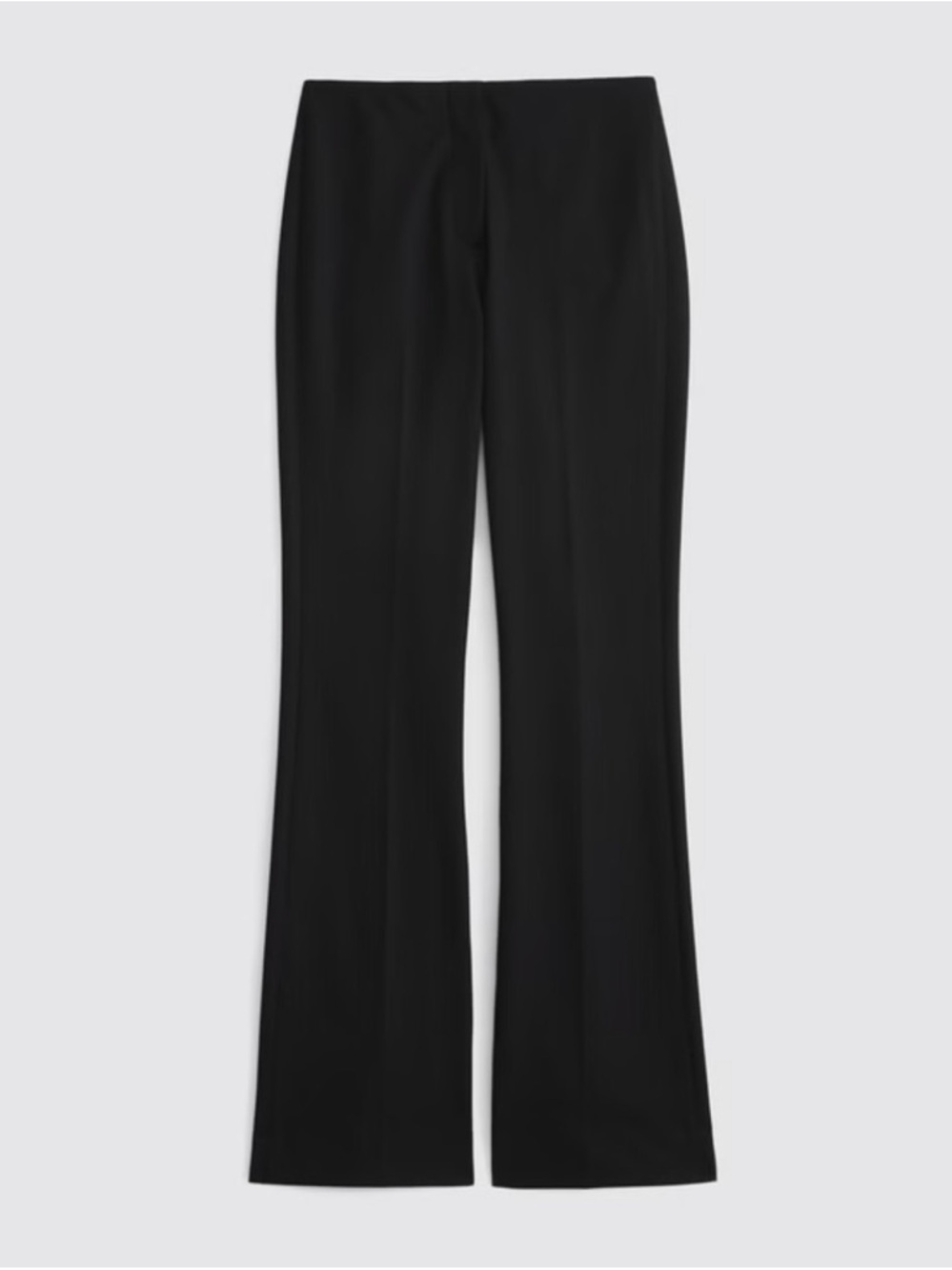 NWT Abercrombie & Fitch Curve Love Women's Black High-Waisted Boot Cut Pants - Picture 6 of 11